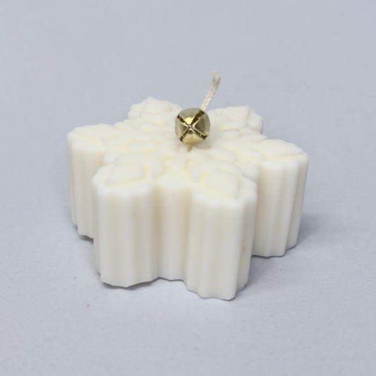 Snowflake candle
