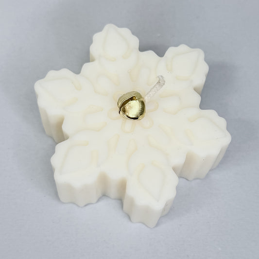 Snowflake candle