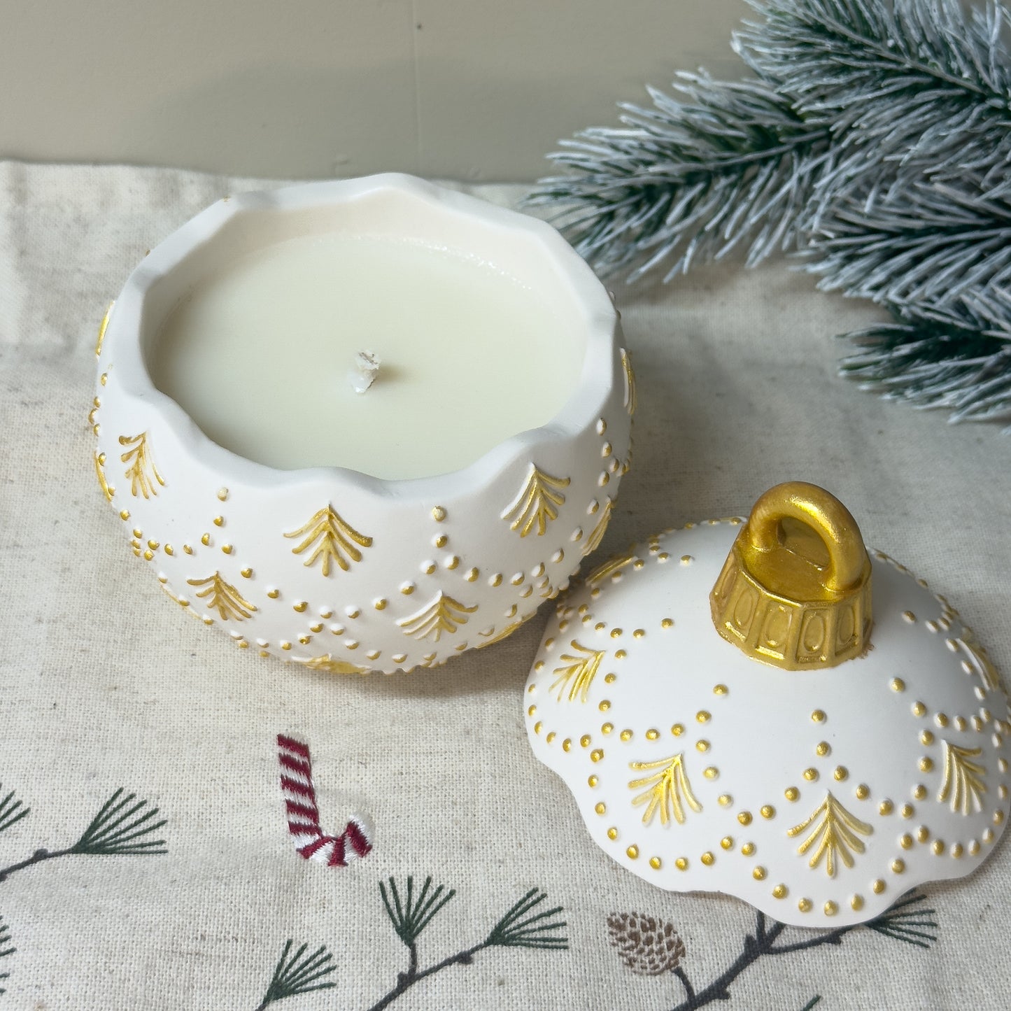 Christmas Bauble Candle