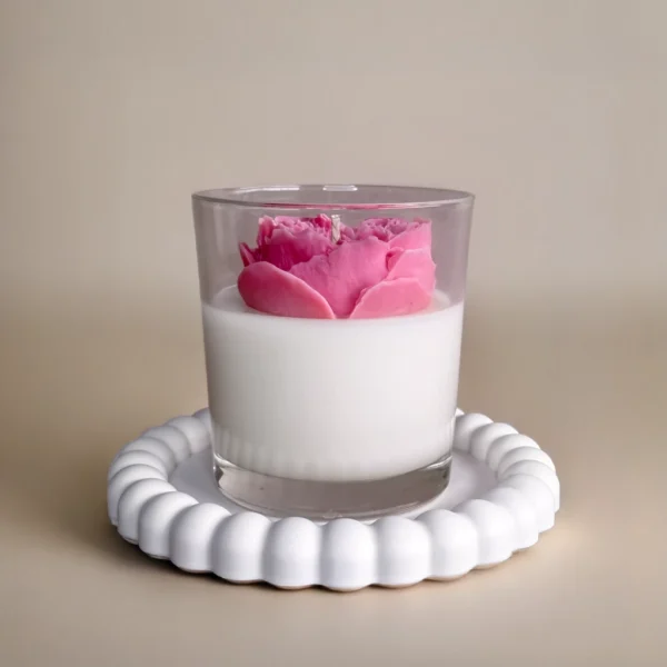 Ljus med Blomma 150g - Image 2