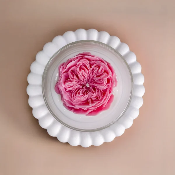 Ljus med Blomma 150g - Image 3