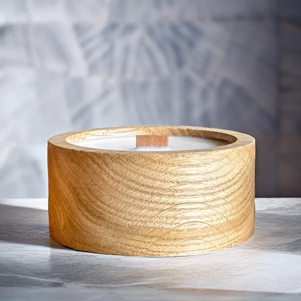 Wooden Candle
